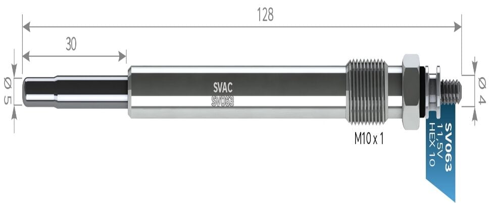 SVAC SV063 KIZDIRMA BUJİSİ MERCEDES A CLASS-VENEO 170