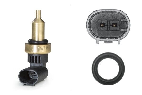 Soğutucu Akışkan Sıcaklık Sensörü,2-Kutuplu,Merced A 004 153 97 28 / A 000 905 06 00