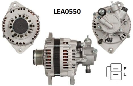 LEA0550  ALTERNATOR 14V/100A OPEL ASTRA H 1.7 CDTI/GTCMERIVA 1.7CDTI/DTI -VAUXHALL ASTRA MK V,COMBO,... 8973695070 LR1100508 LR1100508C LR1100508F LRA02806 113956 8EL738211591 DRA4228 JA1899IR CAL20180