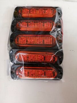 1272 Y.M 6 LEDLİ ÇAKAR LAMBA (12V-24V) SARI-BEYAZ