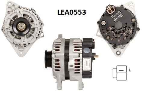 LEA0553  ALTERNATOR 14V/90A HYUNDAI ACCENT,EL ENTRA,GETZ,MATRIX,TRAJET,TUSCON -KIA CARANCE II/III,CERATO,.. 3730022650 3730023600 3730023720 LRA02320 113657 439651 440103 63532602 8EL738208001 JA1789IR MAN2602 440104 11011 ALT893 ALT893 A002655023 AB19014