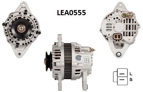 LEA0555  ALTERNATOR 14V/65A KIA PRIDE 1.3,1.3 I KK13718300 KK33318300 KK33918300 LRA01751 986046351 111714 20130164 8EL737390001 DRA3447 JA1276IR