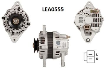 LEA0555  ALTERNATOR 14V/65A KIA PRIDE 1.3,1.3 I KK13718300 KK33318300 KK33918300 LRA01751 986046351 111714 20130164 8EL737390001 DRA3447 JA1276IR