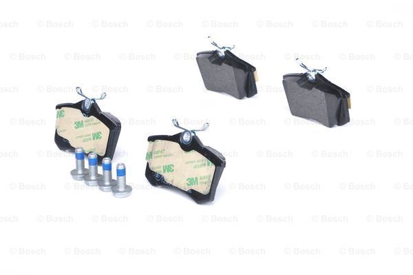 Disk Balata - Arka - [ 87X52,9X17 mm ] -VW (VOLKSW Golf IV 1.6 Cabriolet 199804 - 200010; Golf IV 1.8 Cabriolet 199804 - 200010; Golf IV 1.9 TDI Cabriolet 199804 - 200112; Golf IV 2.0 Cabriolet 200006 - 200206; Golf IV 1.9 TDI Cabriolet 199804 - 2000