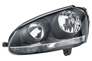 Ana Far,12V,Halojen,Sol,Siyah,Beyaz,VW Golf-Jetta 1K6 941 029 T
