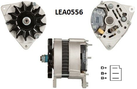 LEA0556  ALTERNATOR A127/14V/65A CASE -JCB 2C X,3CX,3D,407,408,409,410,411,412... LOADER-ROVER 220,MONTEGO
