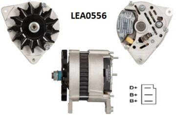 LEA0556  ALTERNATOR A127/14V/65A CASE -JCB 2C X,3CX,3D,407,408,409,410,411,412... LOADER-ROVER 220,MONTEGO 24158 24209 24245 24291 24356 24390 61920193 71401003 71410800 71420400R ADU8880 ADU9548 ADU9750 ASU1693 LRA461 NAB412 RTC5845 YLE10067 YLE101570 YL