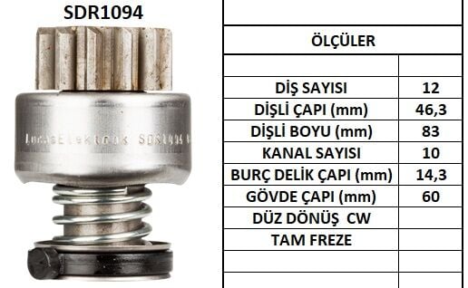 SDR1094  MARS DISLISI-12DIS  VOLVO FM7,1998 1160 10111600 6033ADO129