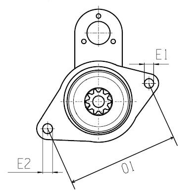 F032111900 Marş motoru Audi A3 TDi 1.9 AHF 8L 01-0 8-1997 -,Audi A3 TDi 1.9 ALH 01-09-1996 -,Audi A3 TDi 1.9 ASZ 8L 01-08-2000 -,Audi A2 TDi 1.4 BHC 01-02-2000 -,Audi A3 TDi 1.9 AGR 01-09-1996 - STR5042