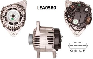 LEA0560  ALTERNATOR 14V/110A HYUNDAI SANTA FE ,SONATA -KIAMAGENTIS -MITSUBISHI  CARISMA,COLT,GALANT,..-VOLVO