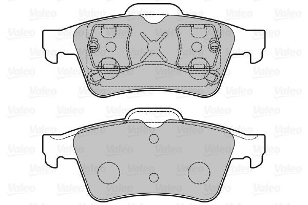 301472 FIRST-DİSK FREN BALATASI(ARKA)FORD FOCUS II TOURNEO CONNECT 1360254 4387371
