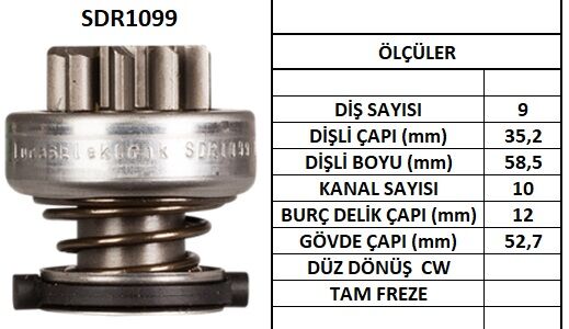 SDR1099  MARS DISLISI-9DIS  NISSAN DATSUN VAN -EBRO 1174 900331430 900336274 10111740
