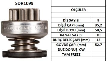 SDR1099  MARS DISLISI-9DIS  NISSAN DATSUN VAN -EBRO 1174 900331430 900336274 10111740