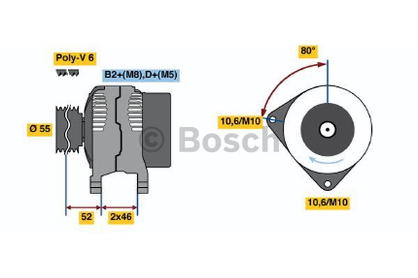AlternatörCITROEN; PEUGEOT; FIAT; LANCIA Xsara Picasso; 206; 406; Xsara; C5; Expert; Jumpy; Berlingo; Scudo '95; Xantia; 607; Boxer; Scudo '04; Partner; 806; Ulysse '95; Zeta; Evasion PEU 96217914;PEU 57054F