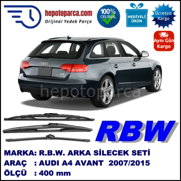 AUDI A4 AVANT MUZ ARKA SİLECEK RBW ARACA ÖZEL (2007-2015)