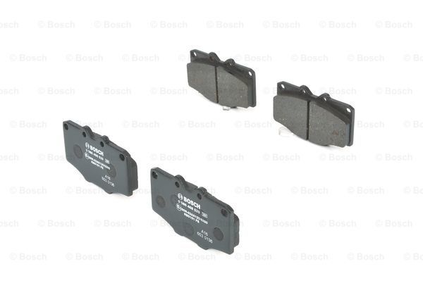 Disk Balata - Ön - [WVA 20566] - [107,3x65,8x15 mm Land Cruiser 2.4 Diesel 198411-198510; Land Cruiser 2.4 Diesel Turbo 198510-199501; Land Cruiser 2.4 198510-198608; Land Cruiser 2.4 Diesel Turbo 198510-199408; Hilux 2.0 4WD 197901-198307; Hilux 2.0