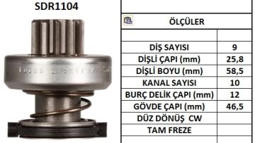 SDR1104  MARS DISLISI-9DIS LABD ROVER 1474 1006209605 1006209606 1006209928 10114740