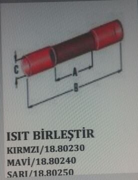 ISIT BİRLEŞTİR KIRMIZI MTA 1880230
