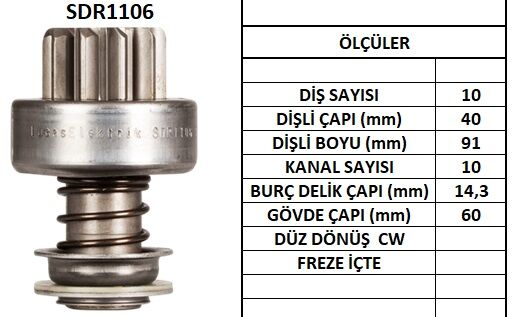 SDR1106  MARS DISLISI-10DIS DAF-FORD D1210,IN TER-KOMATSU-MAN-MERCEDES-VOLVO 2868 18122 18259 TNB439 118 130932 2006209394 2006209405 2006209435 9002453074 9002453082 10101180 SD312 52859