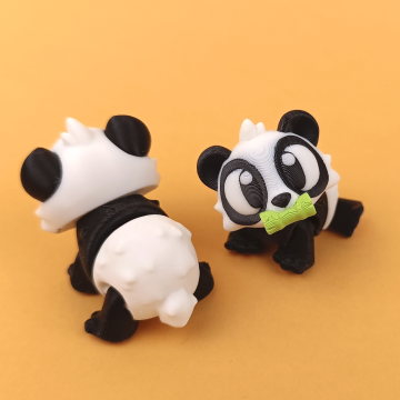 Coffeecraft Sevimli Panda - Hem Oyuncak Figür Hem Anahtarlık