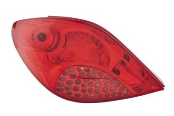 Arka Far,Ampul teknolojisi,Sol,Peugeot 207 6350.Y7