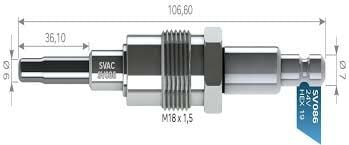SVAC SV086 KIZDIRMA BUJİSİ FİAT TRAKTÖR 411-415 24V