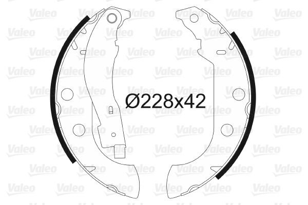 562059 PABUÇLU FREN BALATASI CITROEN ZX BREAK XSARA BREAK 1.4,1.6 4241G6 4241-G6