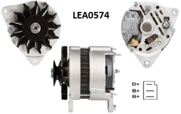 LEA0574  ALTERNATOR A127/28V/55A