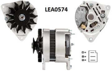 LEA0574  ALTERNATOR A127/28V/55A FORD-LAND ROVER