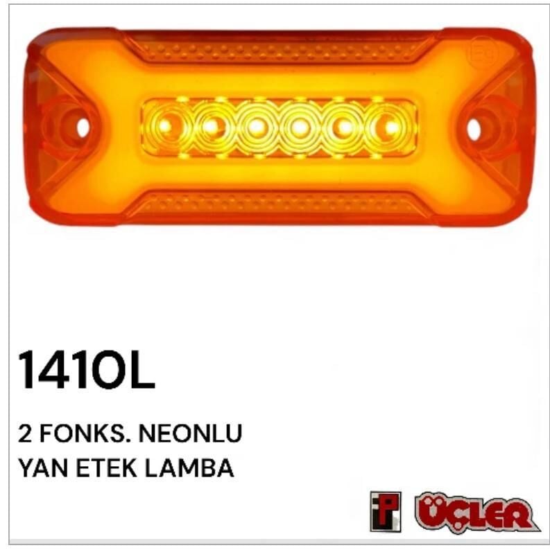 2 FONK.NEONLU YAN ETEK LAMBA(SARI)