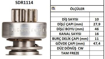 SDR1114  MARS DISLISI-10DIS  CITROEN BERLINGO  1.9D,2.0HDI-PEUGEOT 206,307 1576 234535 1006209812 10115760 53601