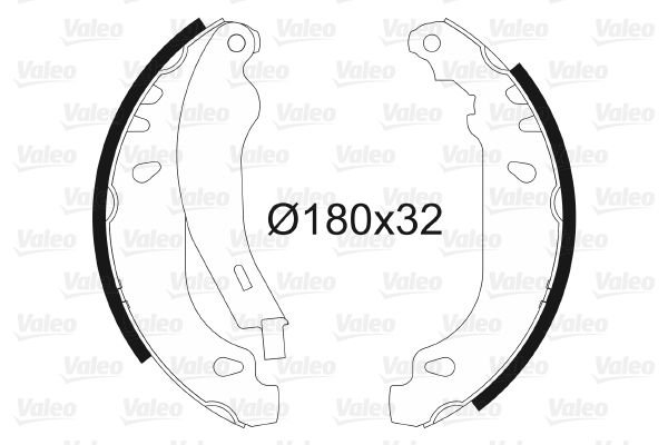 562084 PABUÇLU FREN BALATASI CITROEN ZX 1.4,1.6,1.8,1.9 D(-ABS),XSARA 4241G3 4241-G3