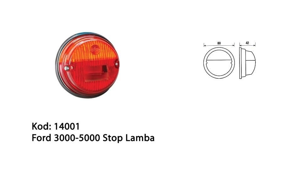 3000/5000 FORD TRAKTÖR STOP CAMI