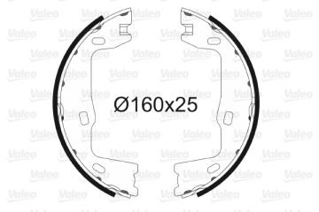 562572 EL FREN BALATASI OPEL ASTRA ADMİRAL,CALİBRA,OMEGA,VECTRA 1605686 1605764