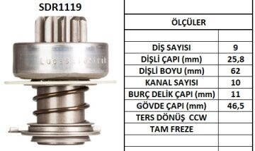 SDR1119  MARS DISLISI-9DIS VW GOLF,JETTA,TRAN SPORTER 1200,130013021303 2830 16450 3059113353 311911335A TMB482 65 130404 1006209162 1006209431 2006209162 9001042021 9001082362 10100650 SD450