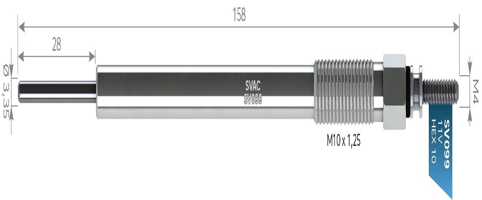 SVAC SV099 KIZDIRMA BUJİSİ AURIS-AVENSIS-COROLLO TOYOTA
