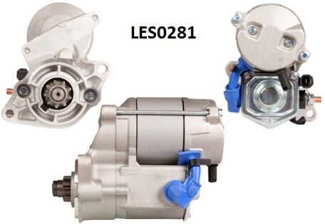 LES 0281  MARŞ MOTORU 12V 1,4KW 9 DİŞ KUBATO