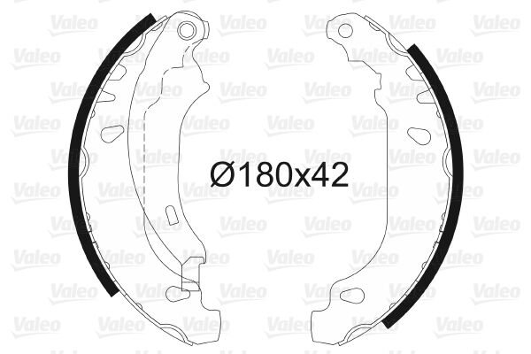 562647 PABUÇLU FREN BALATASI RENAULT CLIO SYMBOL 1.4i RNA (99) 7701205758