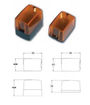 YD-D-0073 8060/47 ÇAMURLUK SİNYAL LAMBASI