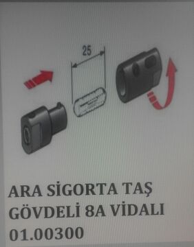 ARA SİGORTA TAŞ GÖVDELİ VİDALI MTA 0100300