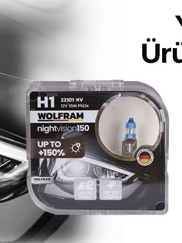 22101 H1 12V 55 P14.5s STANDART IŞIK
