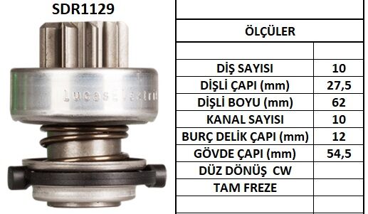 SDR1129  MARS DISLISI-10DIS FORD GRANADA 2.5D ,SIERRA 2.3DRENAULT 18 2.0D