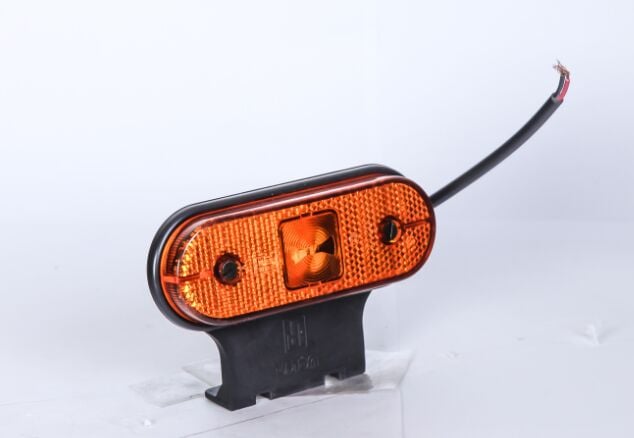 SİDE MARKER OVAL LAMBA LEDLİ 24V SARI