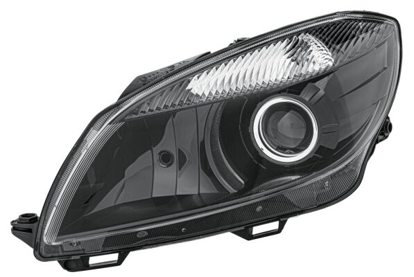 Ana Far,12V,Halojen,DE,Sol,Siyah,Skoda Fabia-Rooms 5J1 941 015 J