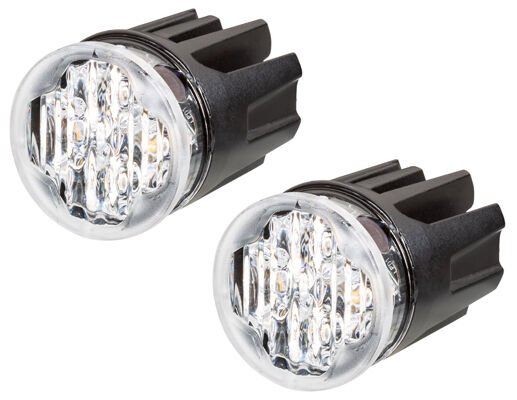 Dörtlü Flaşör,24V,Alüminyum,Siyah,LED,kırmızı/mavi -