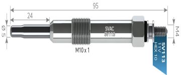 SVAC SV113 KIZDIRMA BUJİSİ ALFA ROMEO-BRAVO MAREA4.4V FİAT
