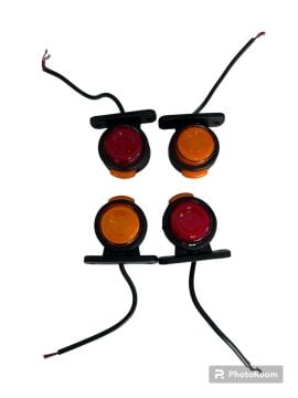 MİNİ TAKOZ LAMBA LEDLİ 3 FONKSİYONLU-KIRMIZI