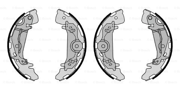 Pabuçlu Fren Balatası [294*54,0 mm]HYUNDAI H-1 2.5 TCi 199910 - 200612; Starex 2.5 CRDi 200210 - 200701; Starex 2.5 TCI 200210 - 200712; H-1 2.5 CRDi 200308 - 200612; H-1 2.4 200106 - 200609 HYU 583054AA30; HYU 5830