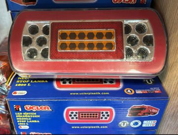 DİKDÖRTGEN NEONLU LED STOP 24V 201706 .