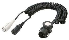 ADAPTÖR ELEKTRİK KABLOSU - 15 PIN / 2X7 PIN DÖNÜŞT ÇİFT ÇIKIŞ DORSE KABLOSU